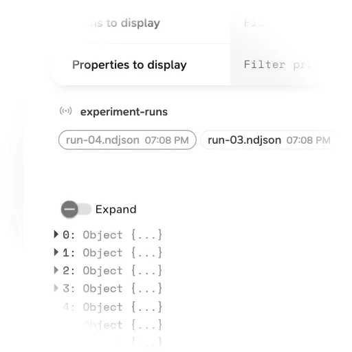 Slicelytics watching a folder: new runs appear in the list as they are written